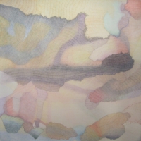 Untitled, Colored Pencil, 6' x 6', 2010