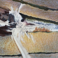 Mid-Cityscape #4, Oil on Canvas, 16" x 20", 2015